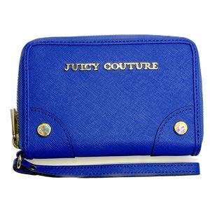 Juicy Couture Cobalt Blue Wallet-Wristlet